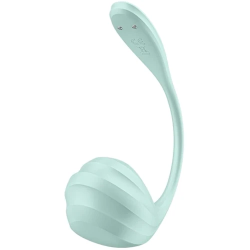 Виброяйцо Satisfyer Smooth Petal Connect App Mint: Тип и форма Виброяйцо