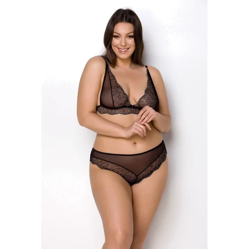 Комплект белья Passion Amberly Set 4XL/5XL black