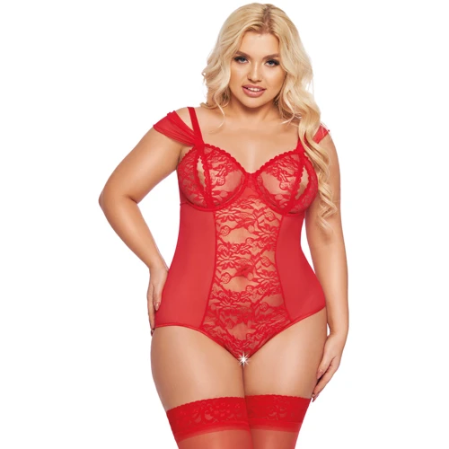 Боді SoftLine Dora, XXXL (red)