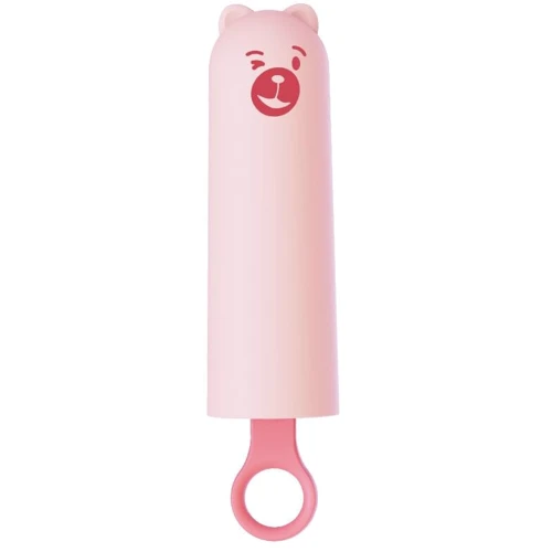 Вибратор CuteVibe Teddy Pink (Black Dildo)