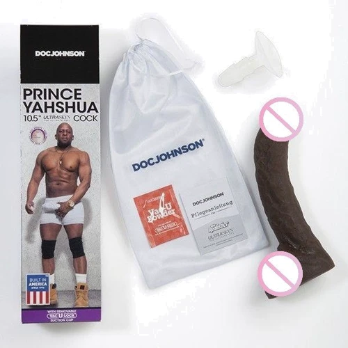 Фалоімітатор Doc Johnson Prince Yahshua 10.5 Inch Cock - ULTRASKYN фото 3