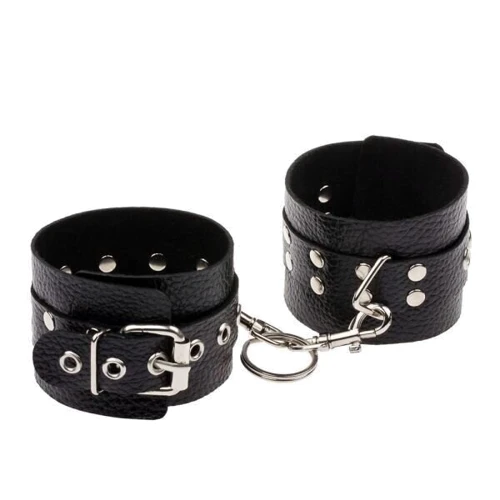 Наручники Leather Rastraints Hand Cuffs, Black