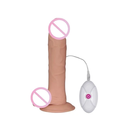 Вибратор LoveToy - The Ultra Soft Dude Vibrating Flesh 9"