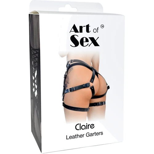 Гартери Art of Sex - Claire (L-2XL, червоний): Для кого Для женщин