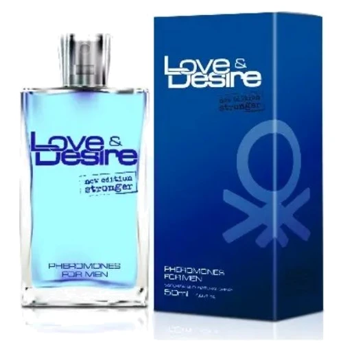 Туалетна вода з феромонами для чоловіків Love & Desire for Men, 50 ml