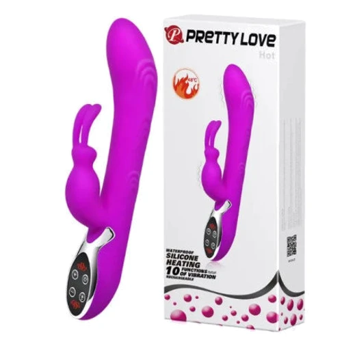 Вибратор с подогревом Pretty Love Hot Vibrator Pink: Для кого Для женщин