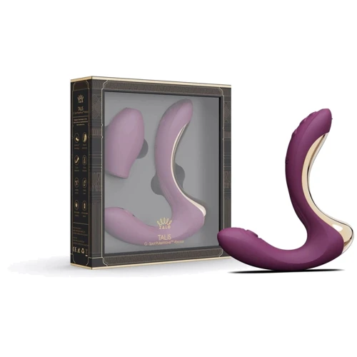 Вибратор-пульсатор с вакуумной насадкой Zalo – Talis G-Spot PulseWave Vibrator Velvet Purple: Назначение Для точки ДЖИ