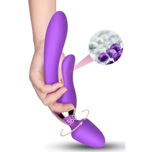 Вибромассажер BOSS of TOYS Boss Series - Magic Wand USB Purple 9 Function (BS5200027-1) фото 10