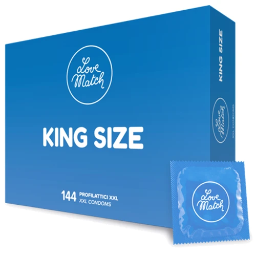 Презервативи Love Match King Size, 144 шт.