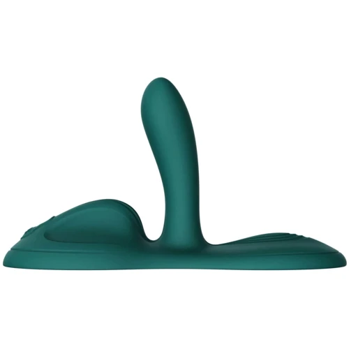 Sit-on-top смарт-вибратор Zalo – Flora Smart Vibrating Pad Turquoise Green, 9 моторов: Тип и форма Вибромассажер