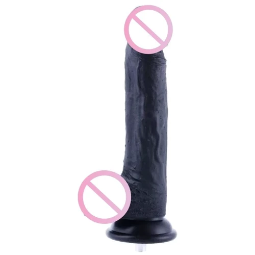 Фаллоимитатор-насадка Hismith 8.3" Silicone Dildo Black: Назначение Вагинальные