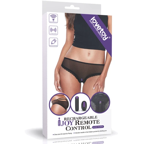 Вибротрусики LoveToy Rechargeable IJOY Remote Control Lace Panty