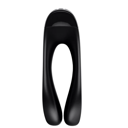 Вибратор на палец Satisfyer Candy Cane Black: Тип управления Кнопочное