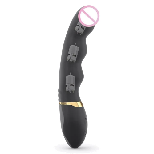 Вібратор Dorcel Too Much Rechargeable Black: Тип управління кнопкове