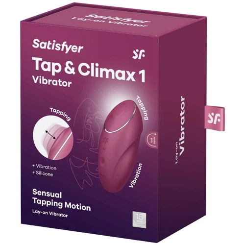 Вибратор Satisfyer Tap & Climax 1 Red фото 7