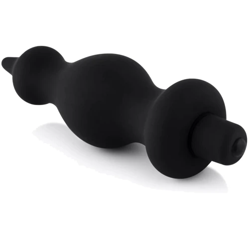 Анальная пробка с вибрацией Adrien Lastic Bullet Amuse Black