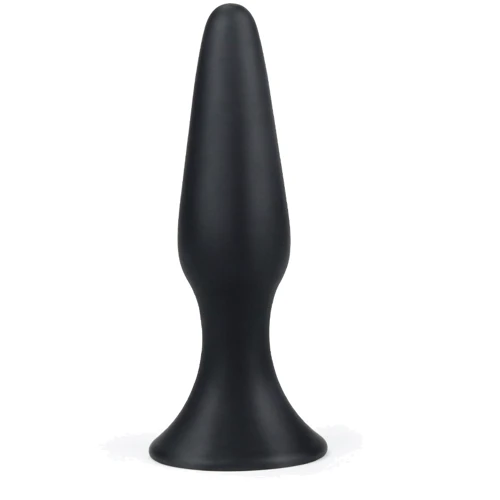 Анальний затор LoveToy Lure Me Butt Plug Slim S Black