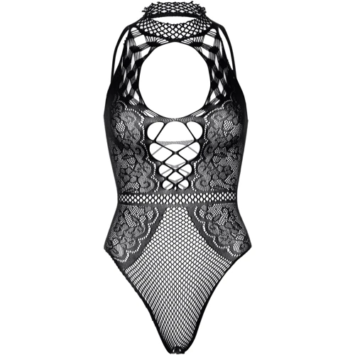 Боди Leg Avenue Net and lace halter OS Black: Страна-производитель товара США