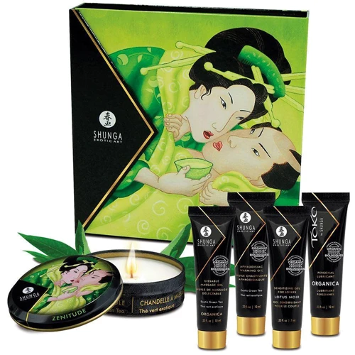 Подарочный набор Shunga GEISHAS SECRETS ORGANICA - Exotic Green Tea