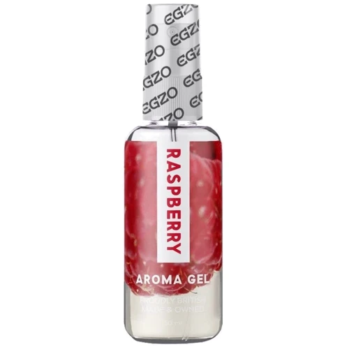 Оральный гель-лубрикант EGZO AROMA GEL - Raspberry, 50 мл