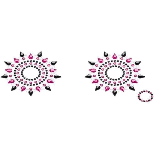 Пестіс Petits Joujoux Gloria set of 2 - Black / Pink