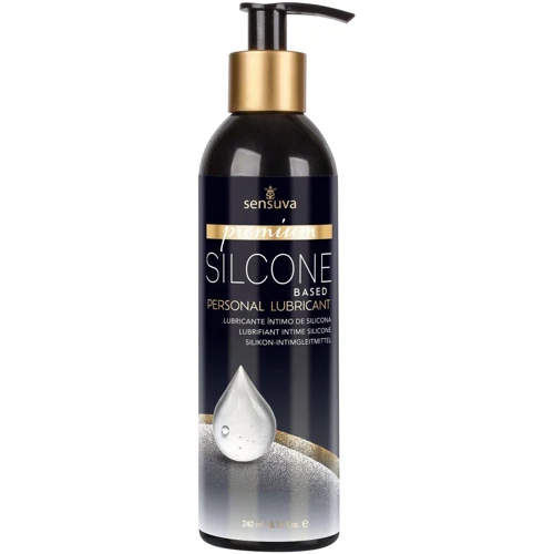 Силіконове мастило Sensuva Premium Silicone (240 мл), без гліцерину, парабенів та ментолу