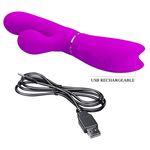 Вібратор Pretty Love Clitoris Vibrator Pink: Тип і форма Кролики