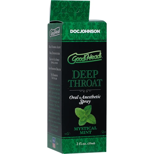 Спрей для минета Doc Johnson GoodHead Deep Throat Spray - Mystical Mint (59 мл)