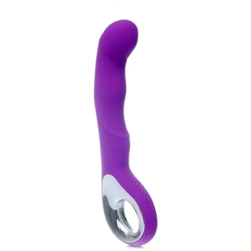 Вібромасажер для точки G Boss Series - Wibrator G-spot 10 функцій USB Purple, BS2200055: Для кого Для жінок