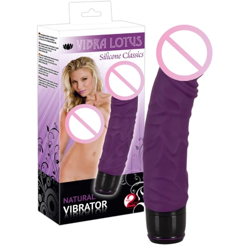 Реалистичный вибратор Orion Vibra Lotus Natural Vibrator Purple