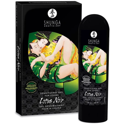 Хвилюючий гель для пар Shunga LOTUS NOIR (60 мл)