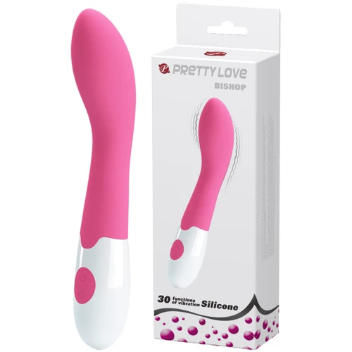 Вибратор для точки G Pretty Love Bishop Vibrator Pink фото 7