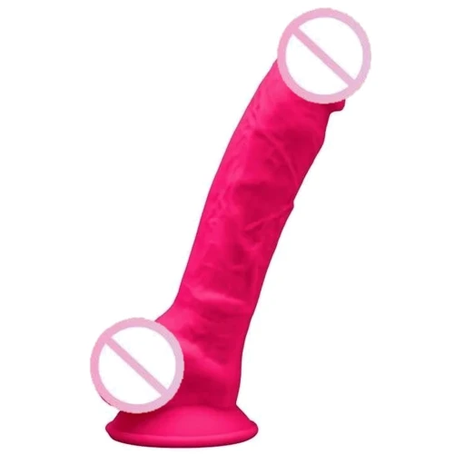 Фаллоимитатор Silexd Johnny Pink (Premium Silicone Dildo MODEL 1 size 7")