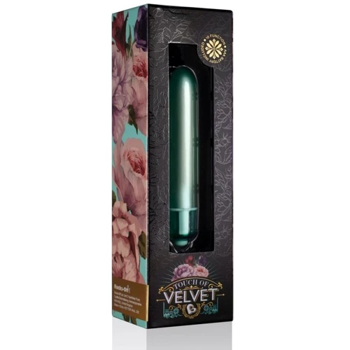 Вібратор Rocks Off RO-90mm Touch of Velvet Aqua Lily