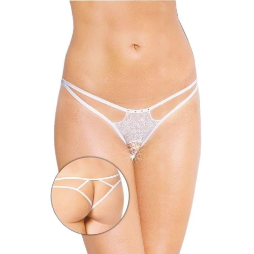 Жіночі стрінги SoftLine G-String 2454, S/L (white): Для кого Для женщин