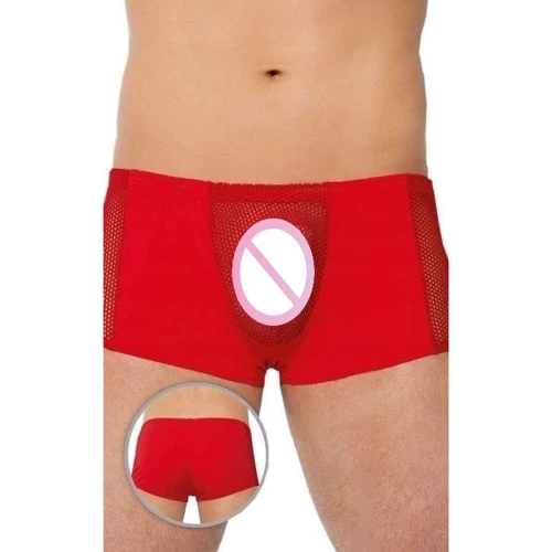 Чоловічі труси SoftLine - Thong 4515, L (red)