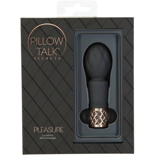 Вибромассажер Pillow Talk Secrets - Pleasure - Clitoral Vibrator Wand - Black: Тип управления Кнопочное