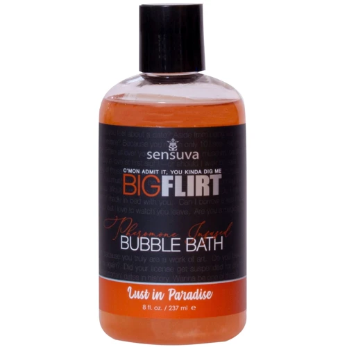 Пена для ванны Sensuva - Big Flirt Pheromone Bubble Bath - Lust in Paradise (237 мл)