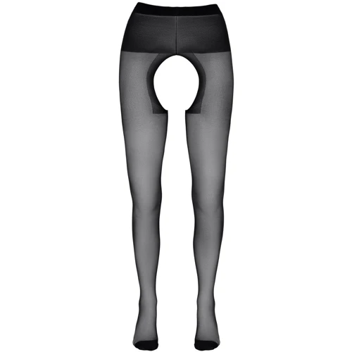 Колготки Orion Cottelli Collection Crotchless Tights Black, 2 (2510030): Матеріал Полиамид