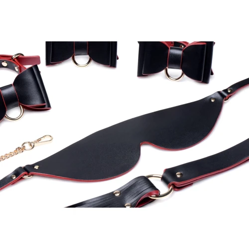 Набор для BDSM Master Series Bow - Luxury BDSM Set With Travel Bag фото 8