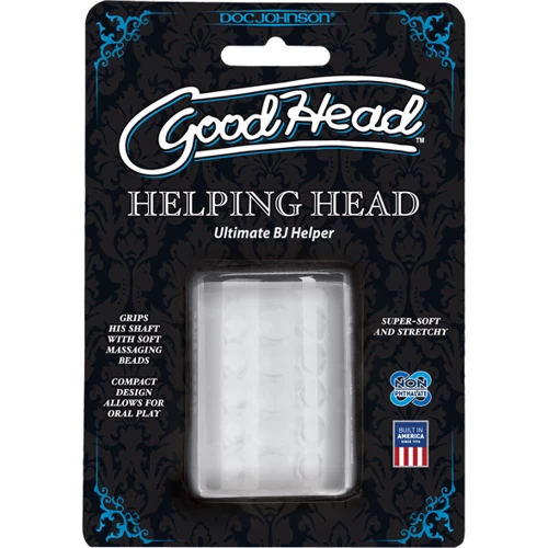 Мастурбатор Doc Johnson GoodHead - Helping Head ULTRASKYN