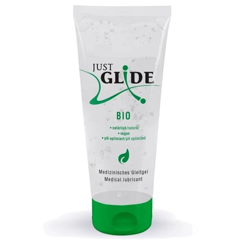 Веганский органический гель-лубрикант - Just Glide Bio, 200 ml