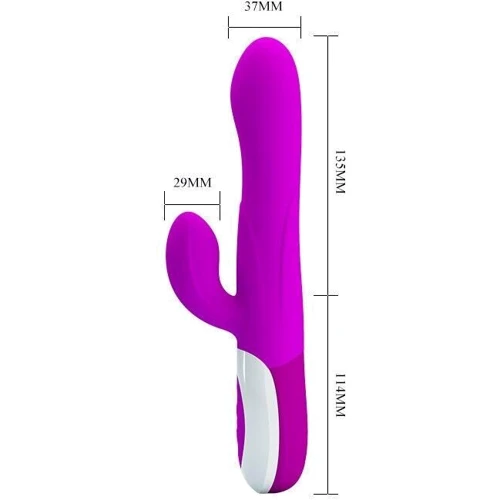 Вібратор PRETTY LOVE - DOUGLAS, BI-014442-1: Діаметр, см 3.7