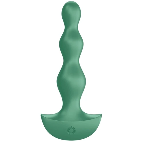 Анальний стимулятор-намистини з двома моторами Satisfyer Lolli-Plug 2 (green)