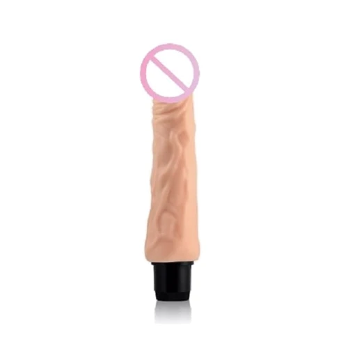 Вибратор LoveToy Reel Feel Cyberskin Vibrator Flesh 8"