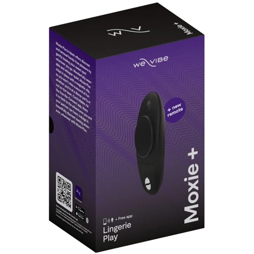 Смарт-вібратор у трусики We-Vibe Moxie+ Satin Black, оновлений пульт ДК: Для кого Для жінок