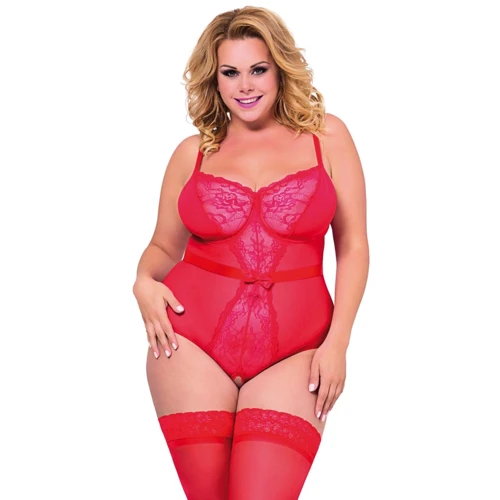 Боди SoftLine Amelia Red, XL