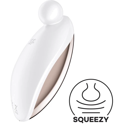 Вибратор Satisfyer Spot On 2 White: Тип и форма Вибромассажер