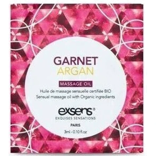 Пробник масажного масла EXSENS Garnet Argan 3мл