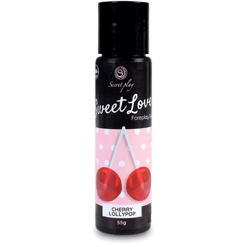 Гель для орального сексу Secret Play - Sweet Love Cherry Lollipop Gel, 60 ml